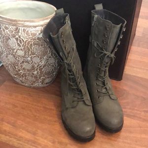 Steve Madden combat boots